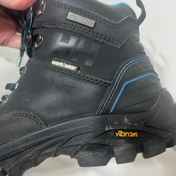 Helly Hansen Boots Women Bergen Black Work Steel Toe Composite Lace Up 8.5 - Picture 5 of 9